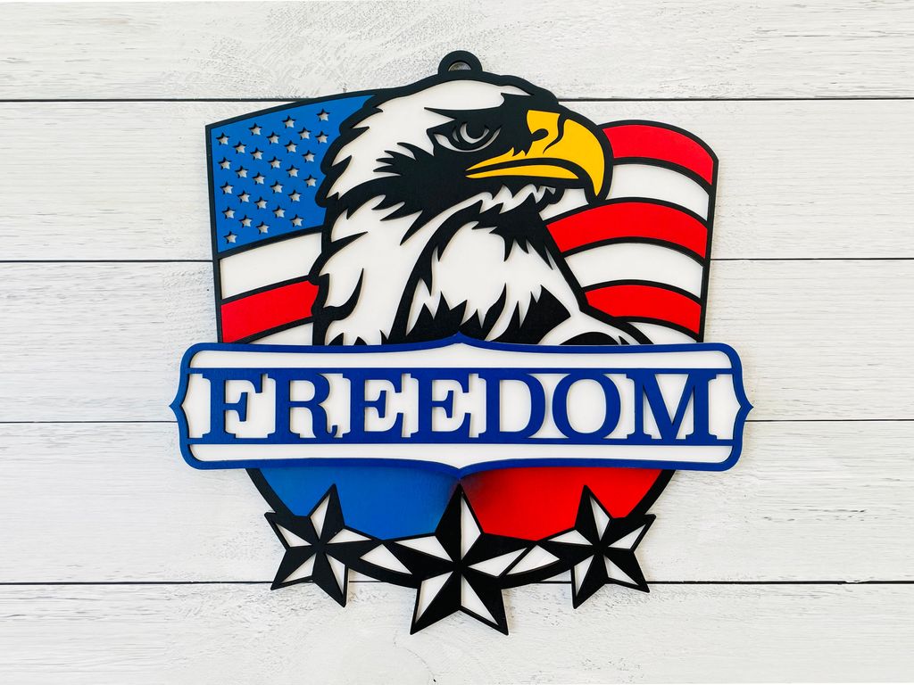 Eagle door hanger
