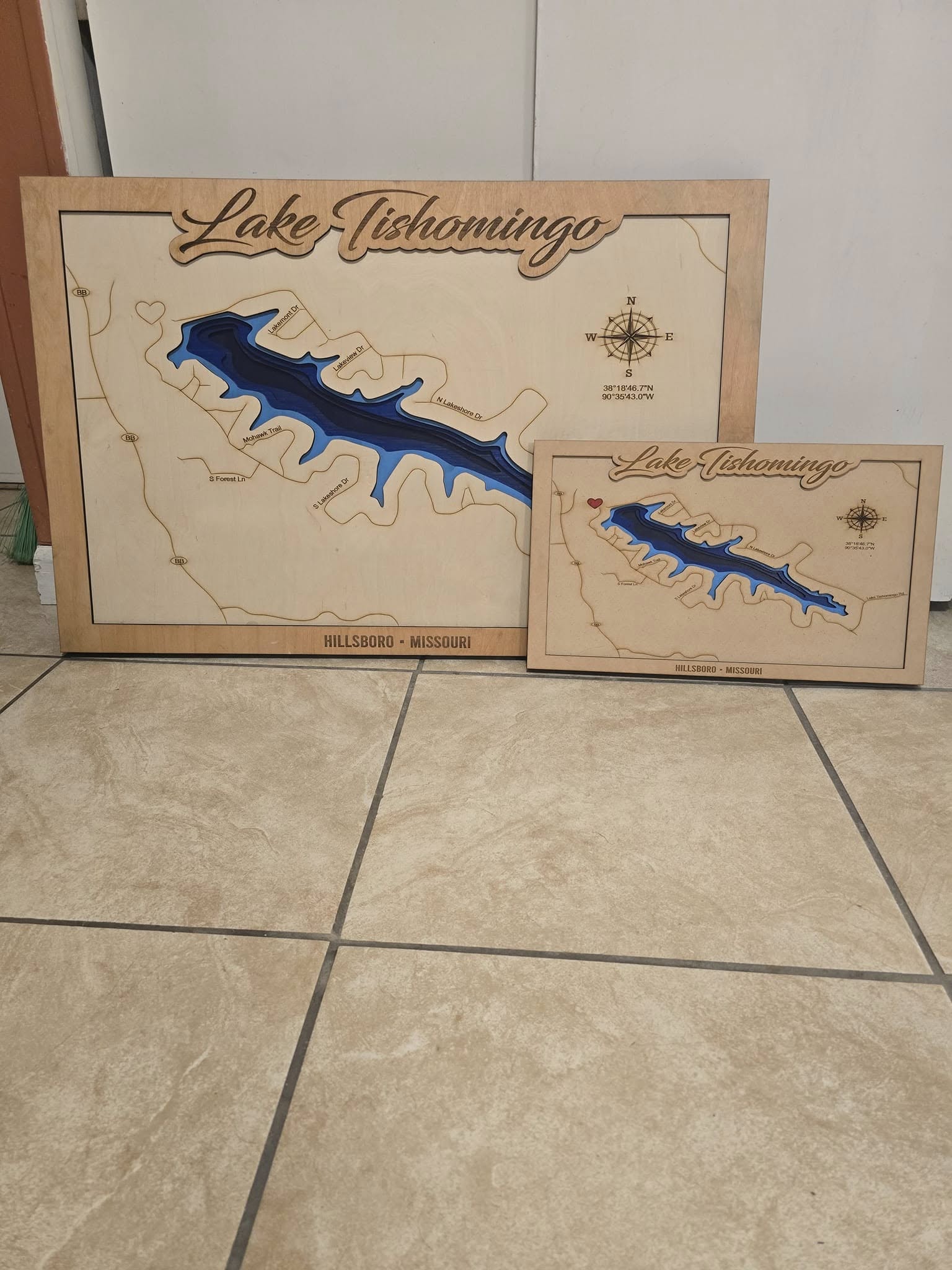 Lake maps